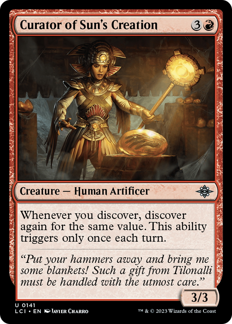 Curator of Sun's Creation [The Lost Caverns of Ixalan] | Grognard Games