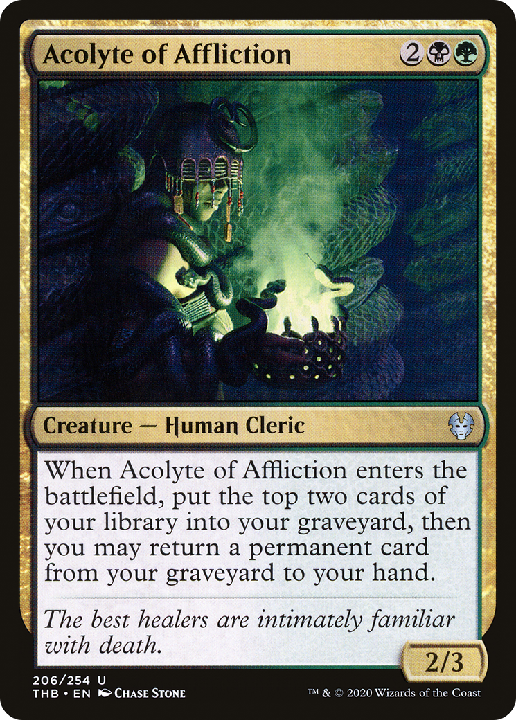 Acolyte of Affliction [Theros Beyond Death] | Grognard Games