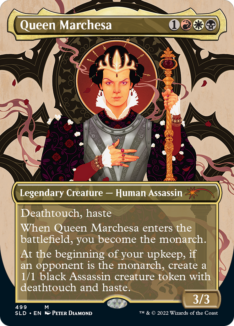 Queen Marchesa (Borderless) [Secret Lair Drop Series] | Grognard Games