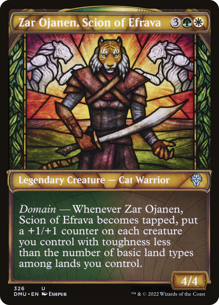 Zar Ojanen, Scion of Efrava (Showcase) [Dominaria United] | Grognard Games