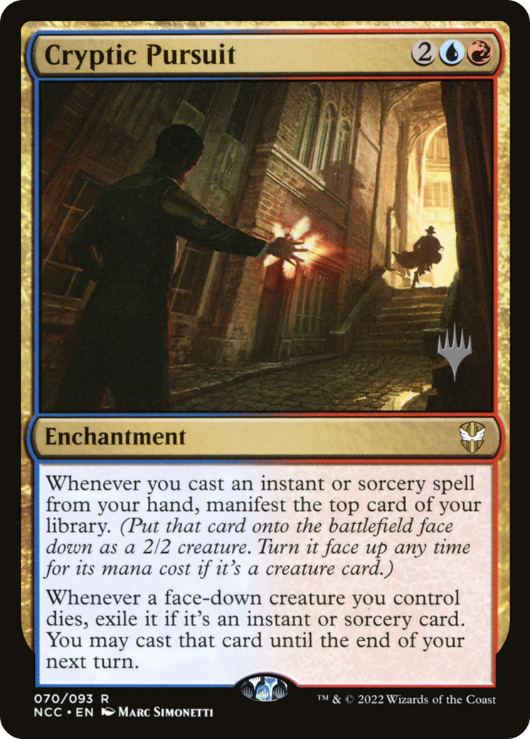 Cryptic Pursuit (Promo Pack) [Streets of New Capenna Commander Promos] | Grognard Games