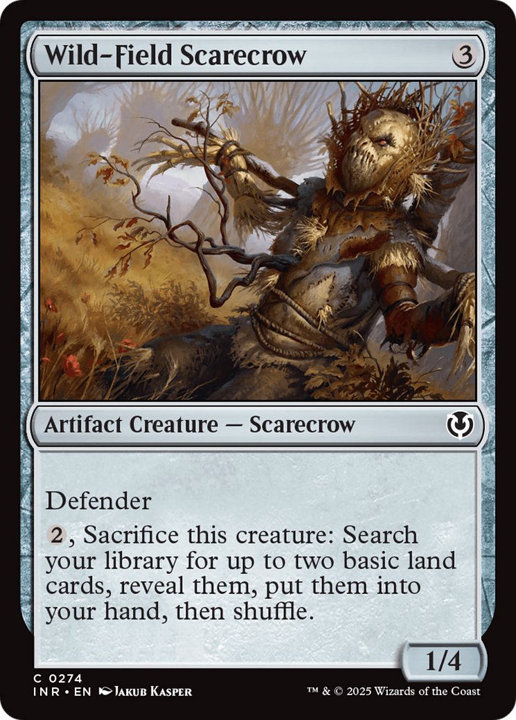 Wild-Field Scarecrow [Innistrad Remastered] | Grognard Games