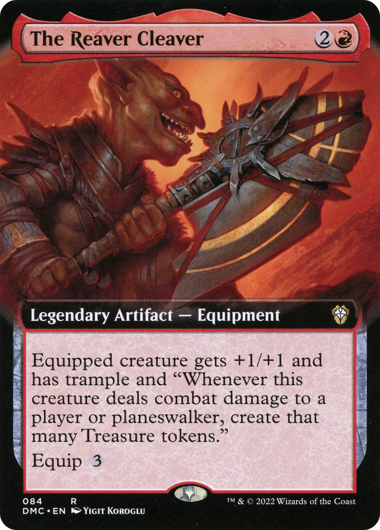 The Reaver Cleaver (Extended Art) [Dominaria United Commander] | Grognard Games
