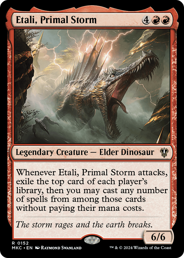 Etali, Primal Storm [Murders at Karlov Manor Commander] | Grognard Games