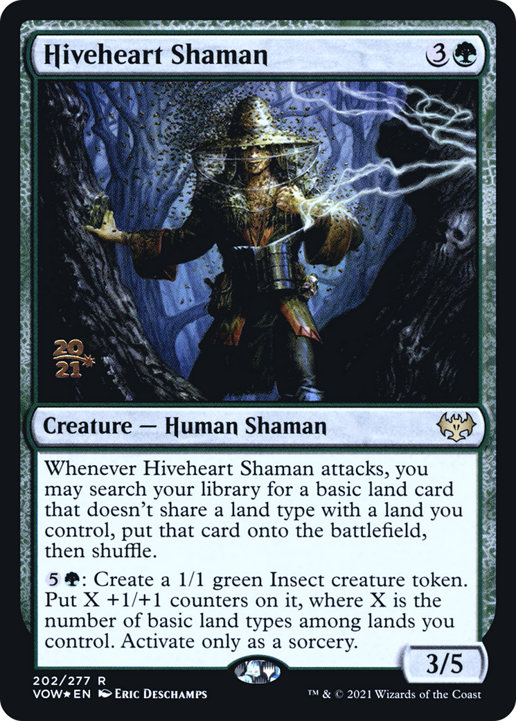 Hiveheart Shaman [Innistrad: Crimson Vow Prerelease Promos] | Grognard Games