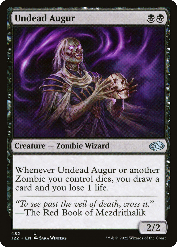 Undead Augur [Jumpstart 2022] | Grognard Games