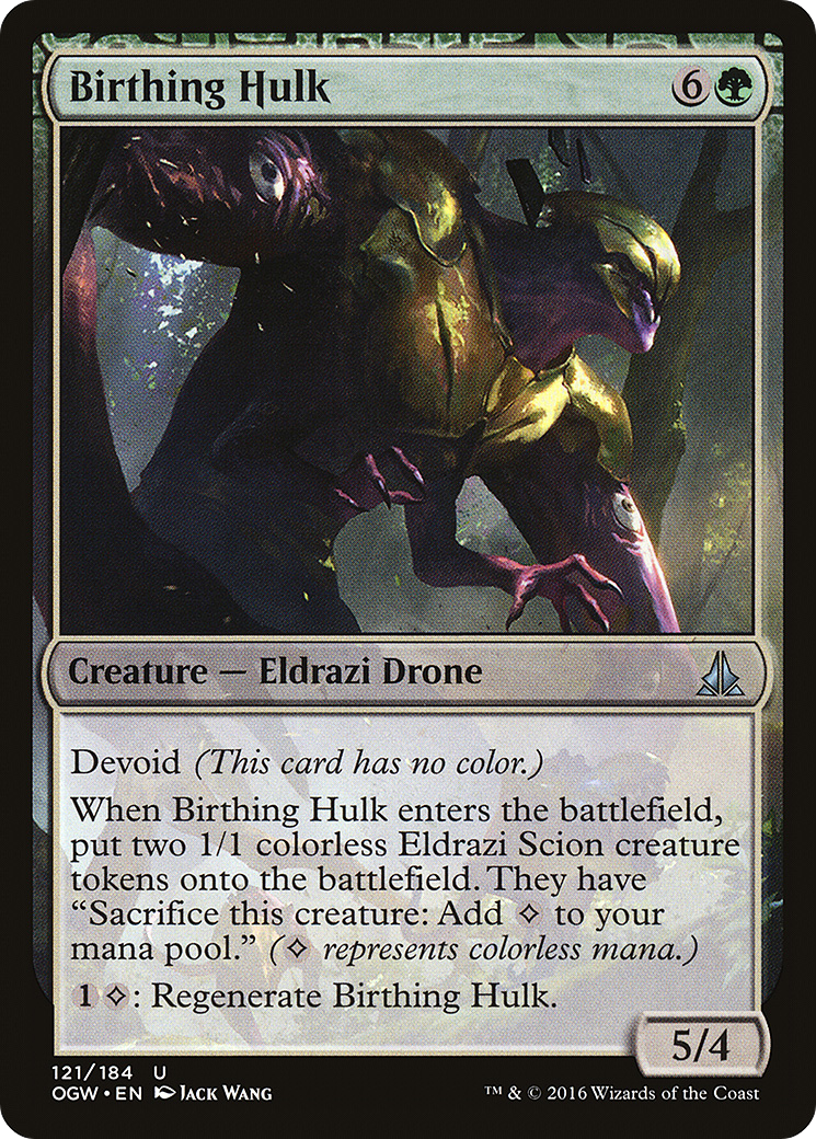 Birthing Hulk [Oath of the Gatewatch] | Grognard Games