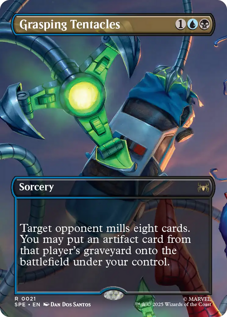 Grasping Tentacles (Borderless) [Marvel's Spider-Man: Eternal-Legal] | Grognard Games