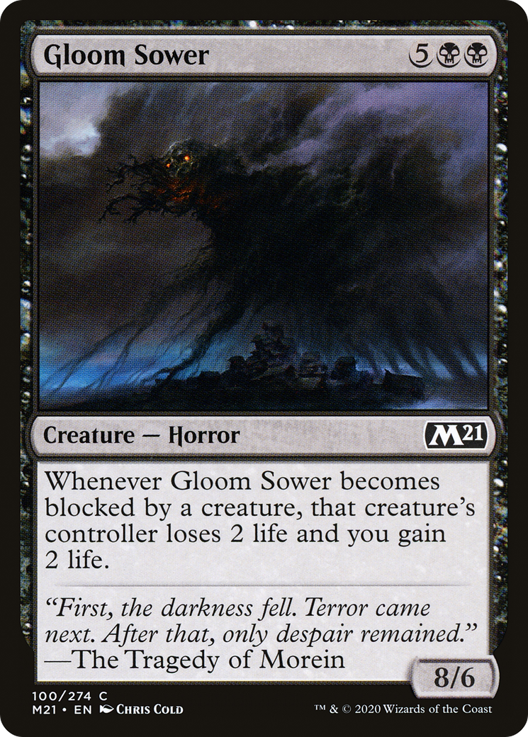 Gloom Sower [Core Set 2021] | Grognard Games