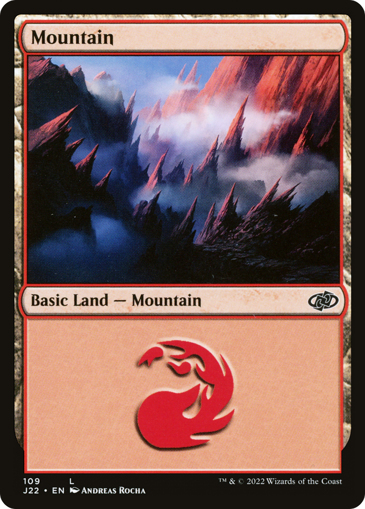 Mountain (109) [Jumpstart 2022] | Grognard Games