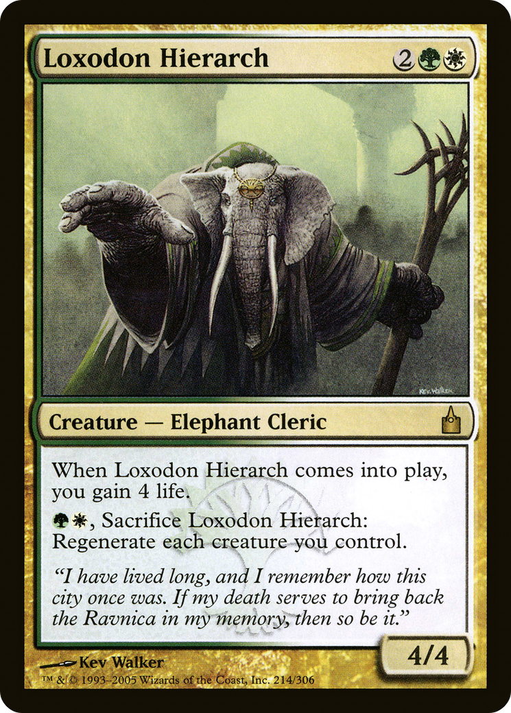 Loxodon Hierarch [Ravnica: City of Guilds] | Grognard Games