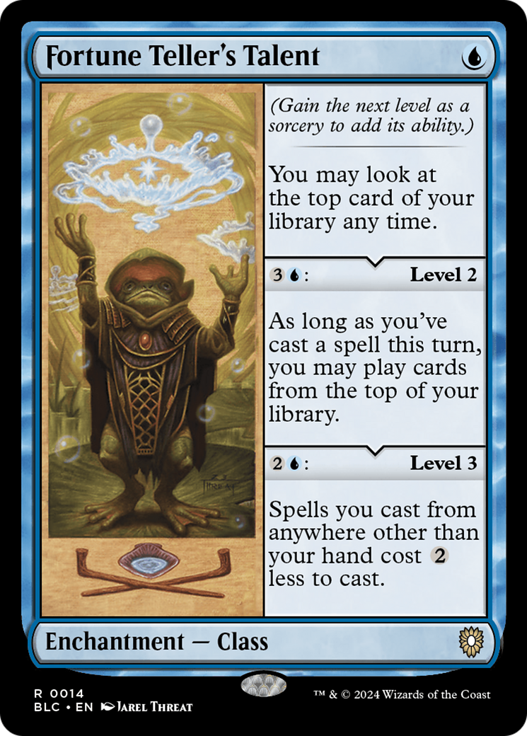 Fortune Teller's Talent [Bloomburrow Commander] | Grognard Games