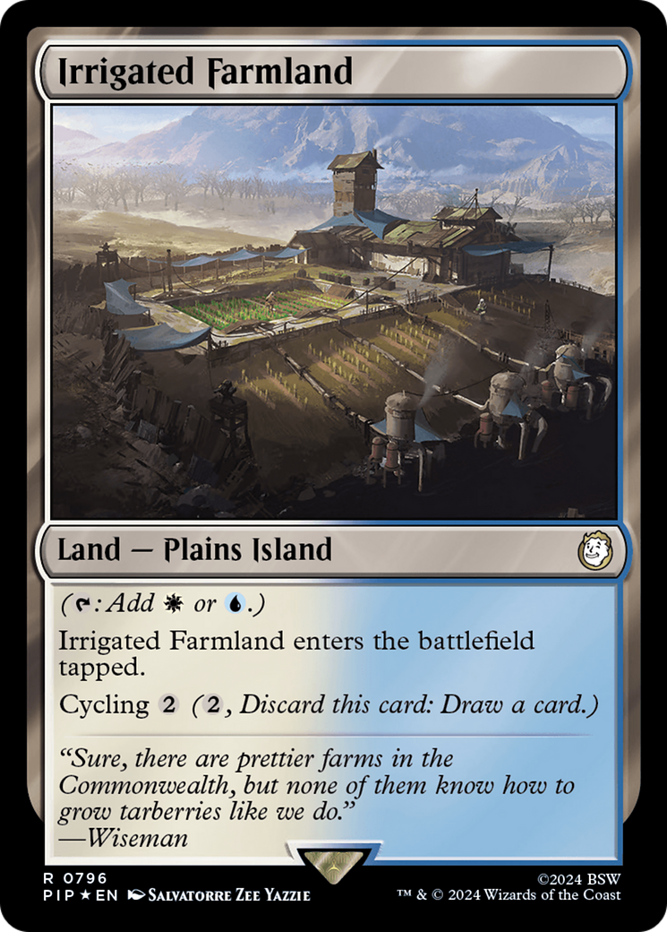 Irrigated Farmland (Surge Foil) [Fallout] | Grognard Games