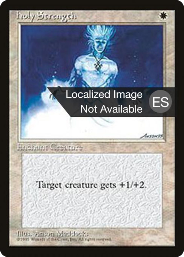 Holy Strength [Fourth Edition (Foreign Black Border)] | Grognard Games
