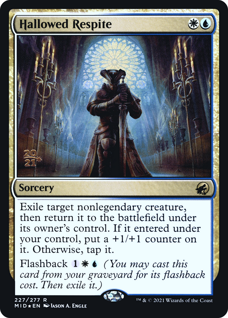 Hallowed Respite [Innistrad: Midnight Hunt Prerelease Promos] | Grognard Games