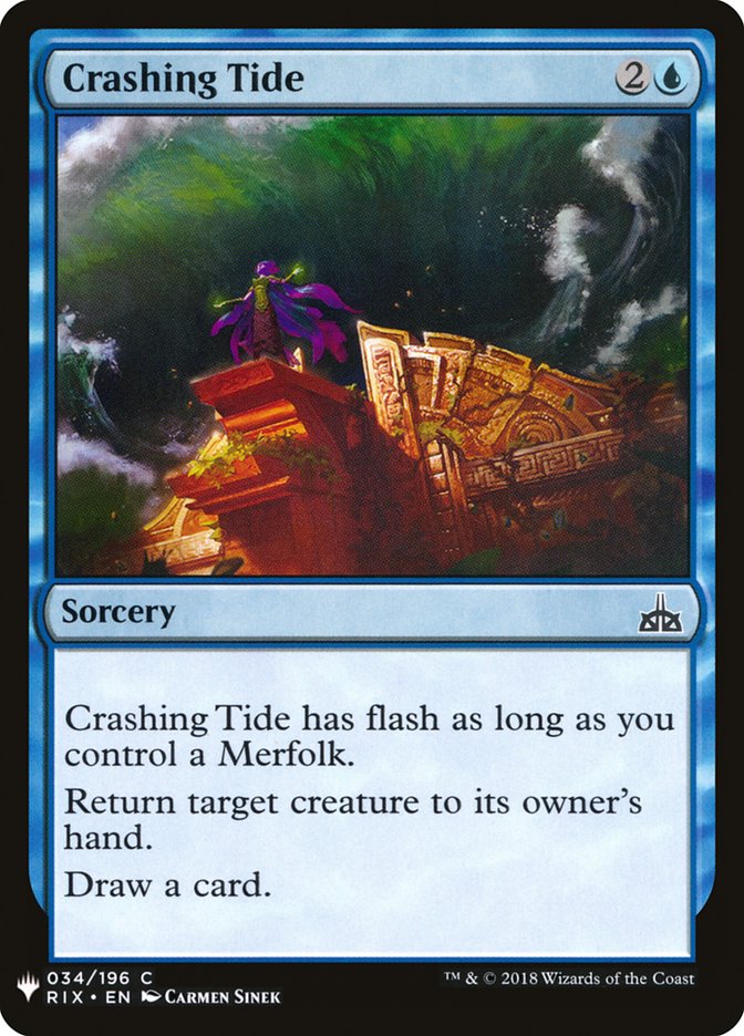 Crashing Tide [Mystery Booster] | Grognard Games