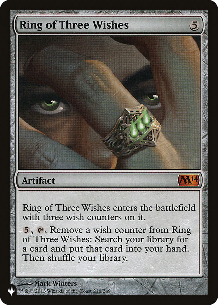 Ring of Three Wishes [The List] | Grognard Games