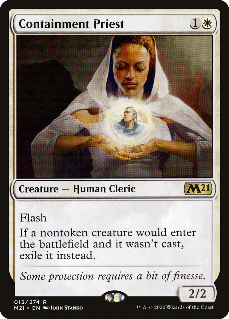 Containment Priest (M21-013) - Core Set 2021 | Grognard Games