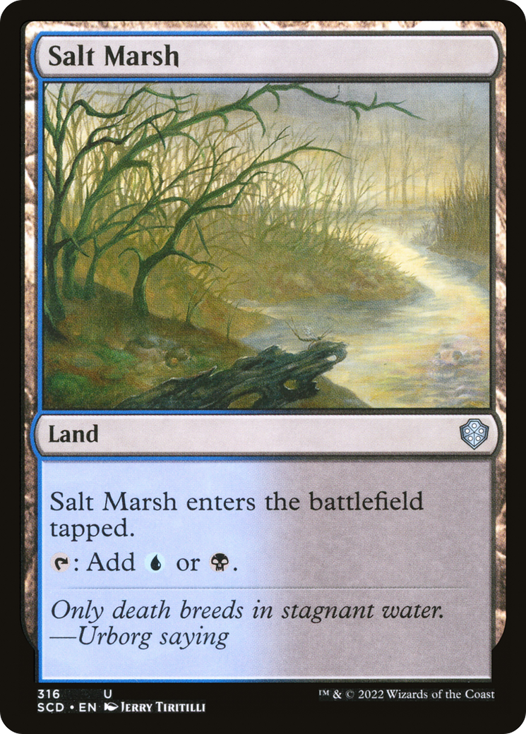 Salt Marsh [Starter Commander Decks] | Grognard Games