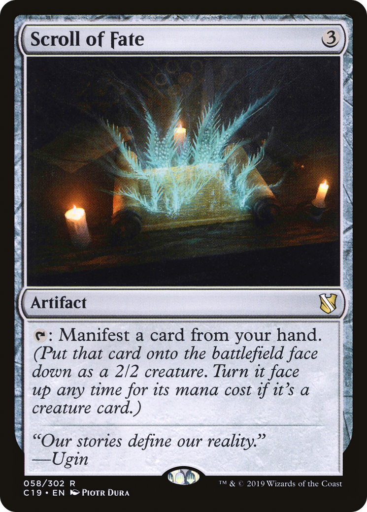 Scroll of Fate [Commander 2019] | Grognard Games