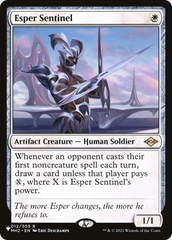 Esper Sentinel [The List] | Grognard Games