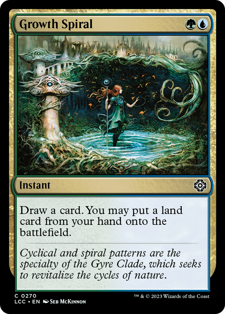 Growth Spiral [The Lost Caverns of Ixalan Commander] | Grognard Games