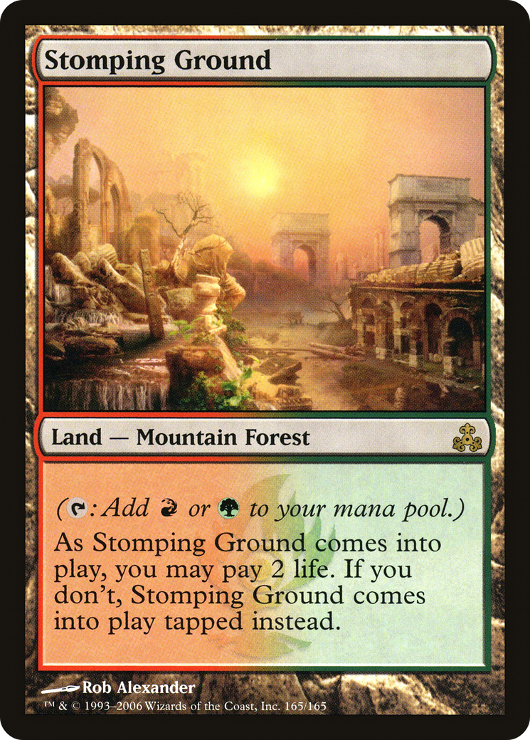 Stomping Ground (GPT-165) - Guildpact Foil | Grognard Games