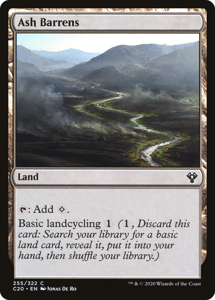 Ash Barrens [Commander 2020] | Grognard Games