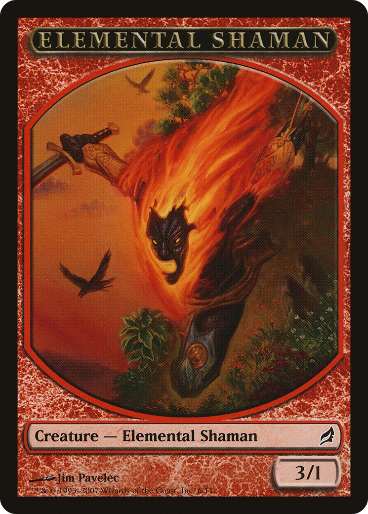 Elemental Shaman (LRW-006) - Lorwyn Tokens Foil | Grognard Games