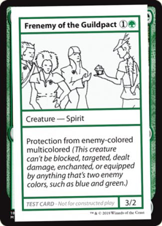 Frenemy of the Guildpact (2021 Edition) [Mystery Booster Playtest Cards] | Grognard Games