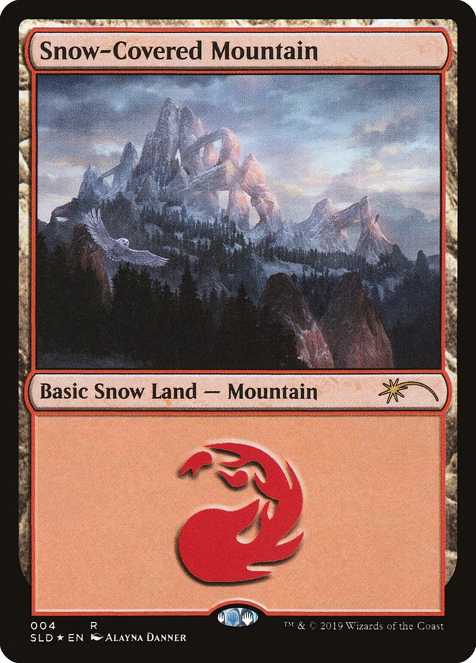 Snow-Covered Mountain (004) [Secret Lair Drop Series] | Grognard Games