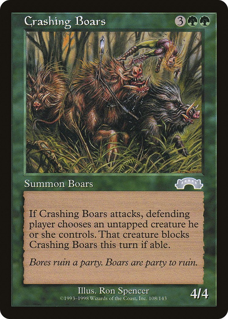Crashing Boars [Exodus] | Grognard Games