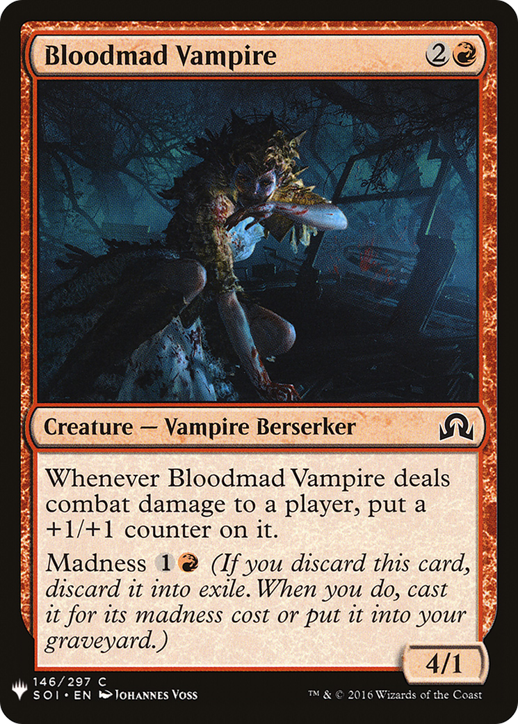 Bloodmad Vampire [Mystery Booster] | Grognard Games