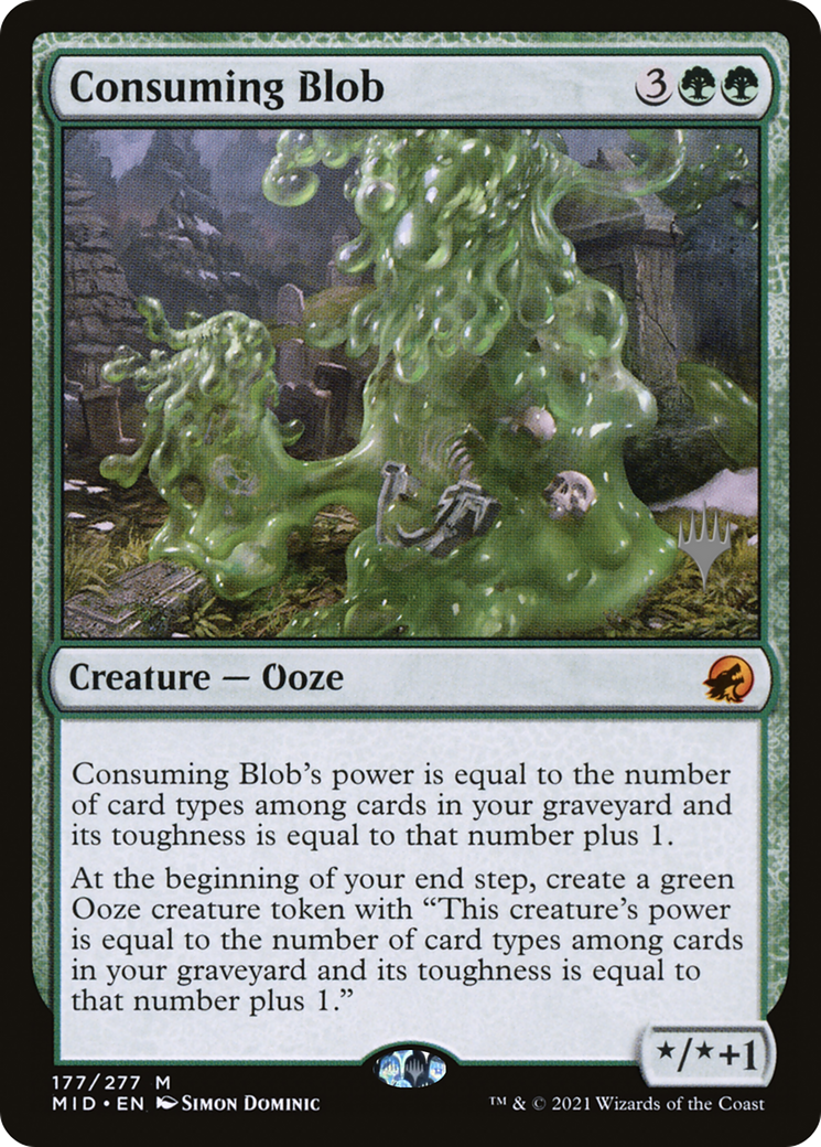 Consuming Blob (Promo Pack) [Innistrad: Midnight Hunt Promos] | Grognard Games