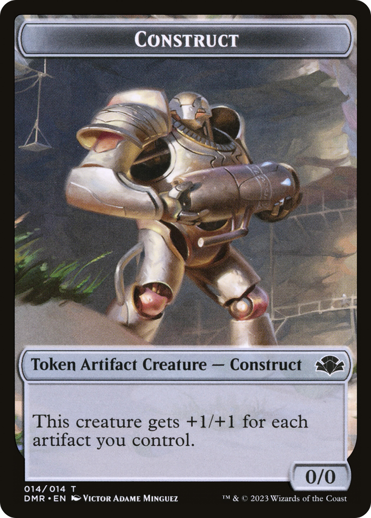 Construct Token [Dominaria Remastered Tokens] | Grognard Games