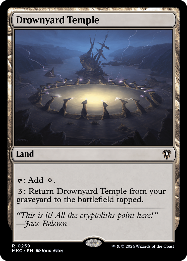 Drownyard Temple [Murders at Karlov Manor Commander] | Grognard Games