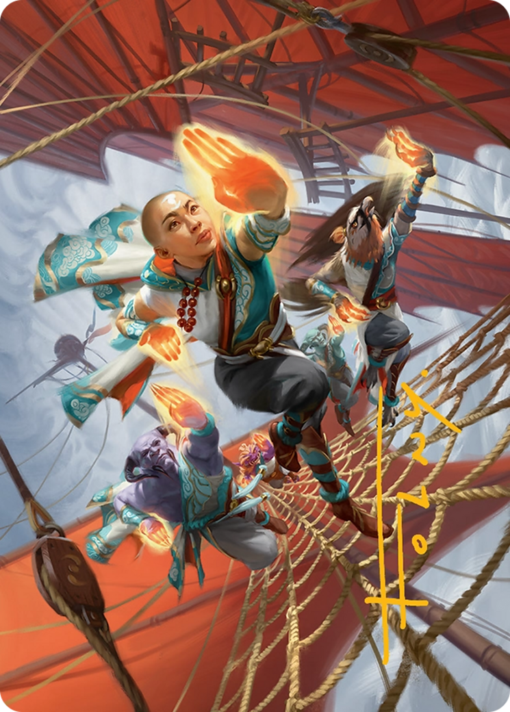 Aligned Heart Art Card (52/54) [Tarkir: Dragonstorm Art Series] | Grognard Games