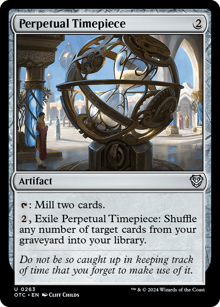 Perpetual Timepiece [Outlaws of Thunder Junction Commander] | Grognard Games