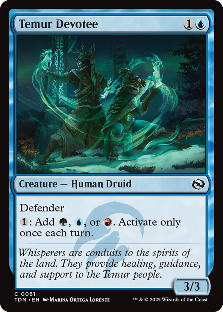 Temur Devotee [Tarkir: Dragonstorm] | Grognard Games