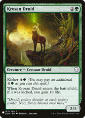 Krosan Druid [Mystery Booster] | Grognard Games