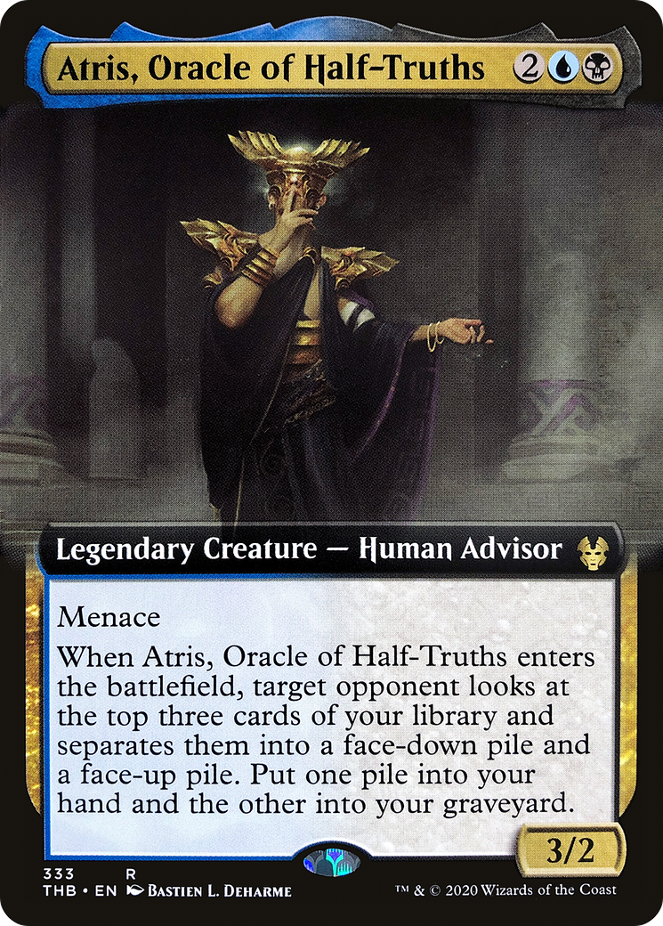 Atris, Oracle of Half-Truths (Extended) [Theros Beyond Death] | Grognard Games