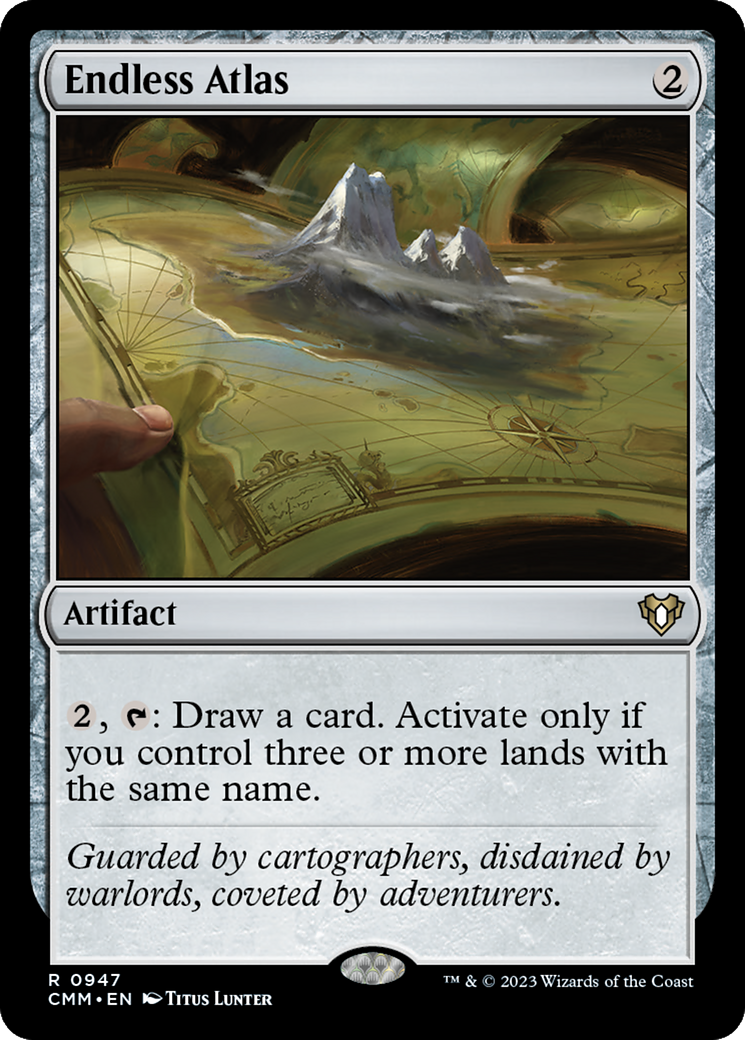 Endless Atlas [Commander Masters] | Grognard Games