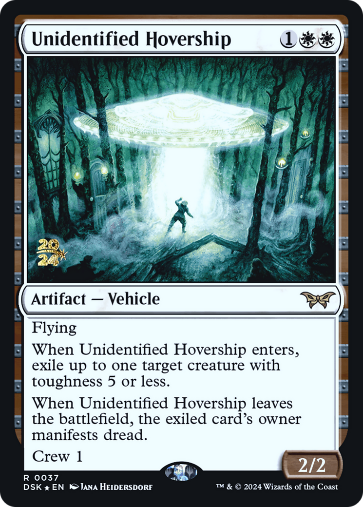 Unidentified Hovership [Duskmourn: House of Horror Prerelease Promos] | Grognard Games
