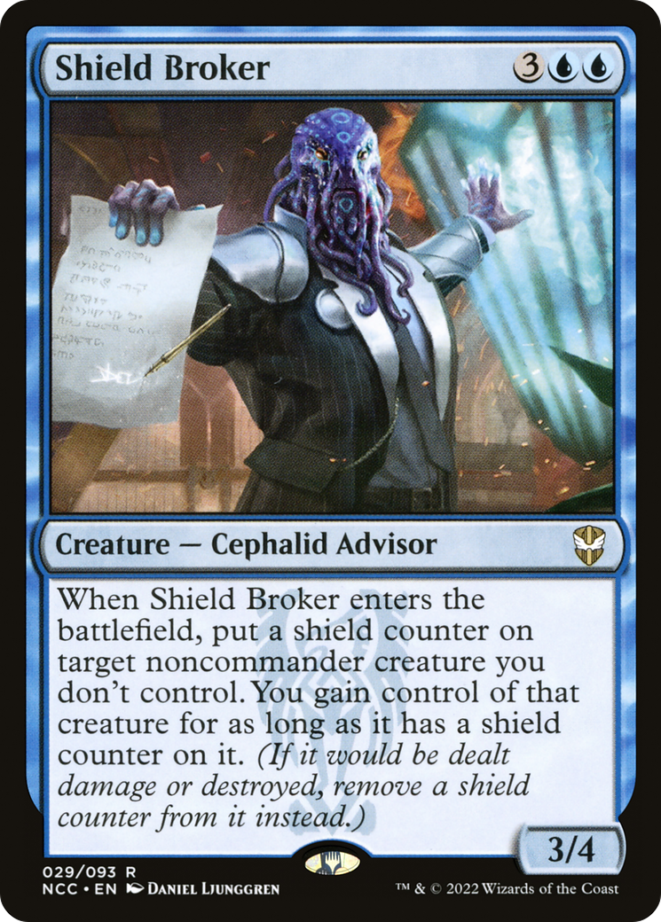 Shield Broker [Streets of New Capenna Commander] | Grognard Games