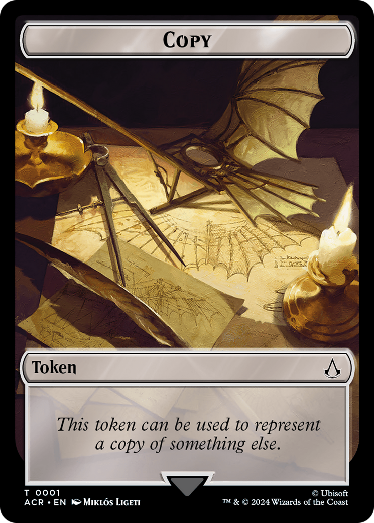 Copy Token (ACR-001) - Assassin's Creed Tokens | Grognard Games
