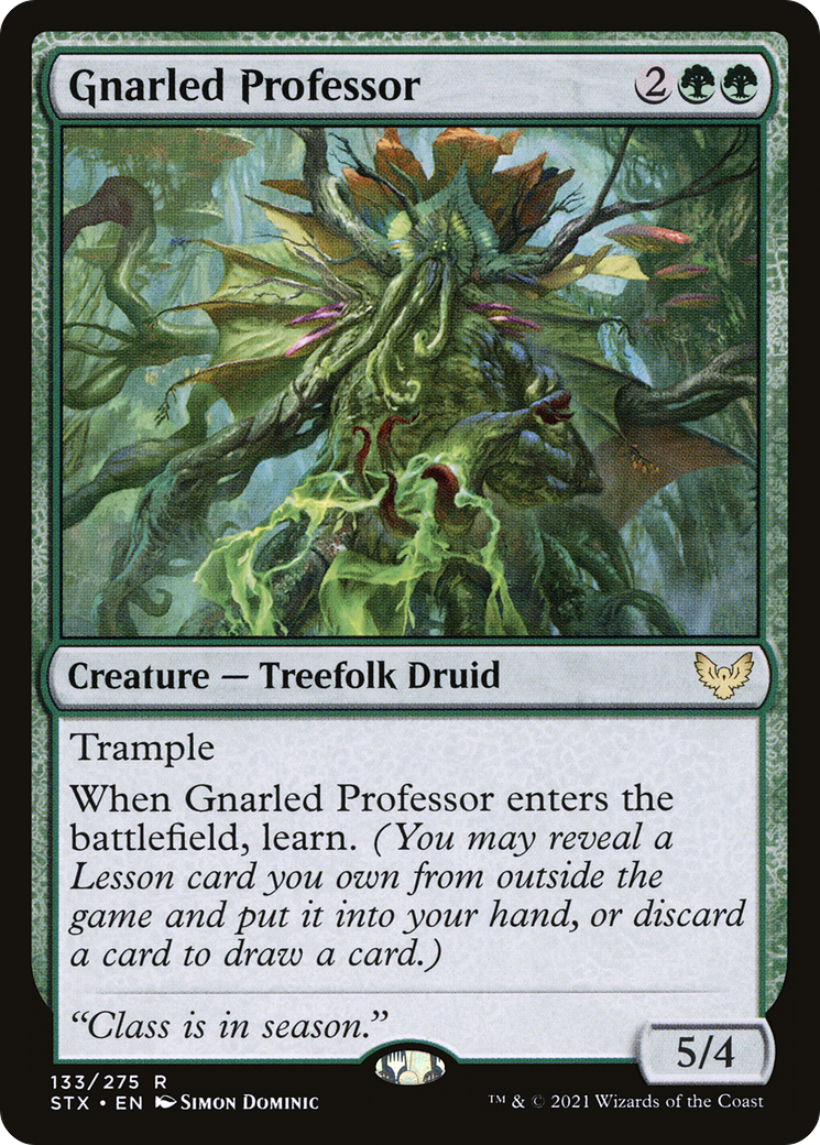 Gnarled Professor [Strixhaven: School of Mages] | Grognard Games