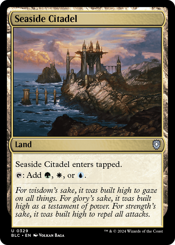 Seaside Citadel [Bloomburrow Commander] | Grognard Games