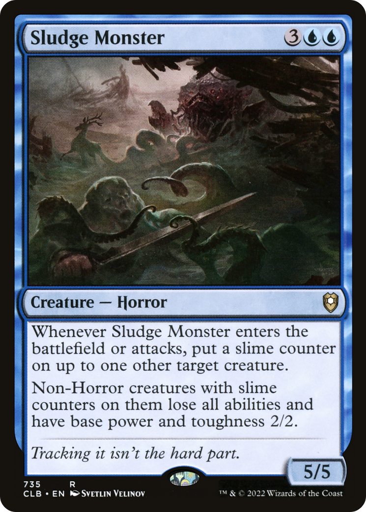 Sludge Monster [Commander Legends: Battle for Baldur's Gate] | Grognard Games