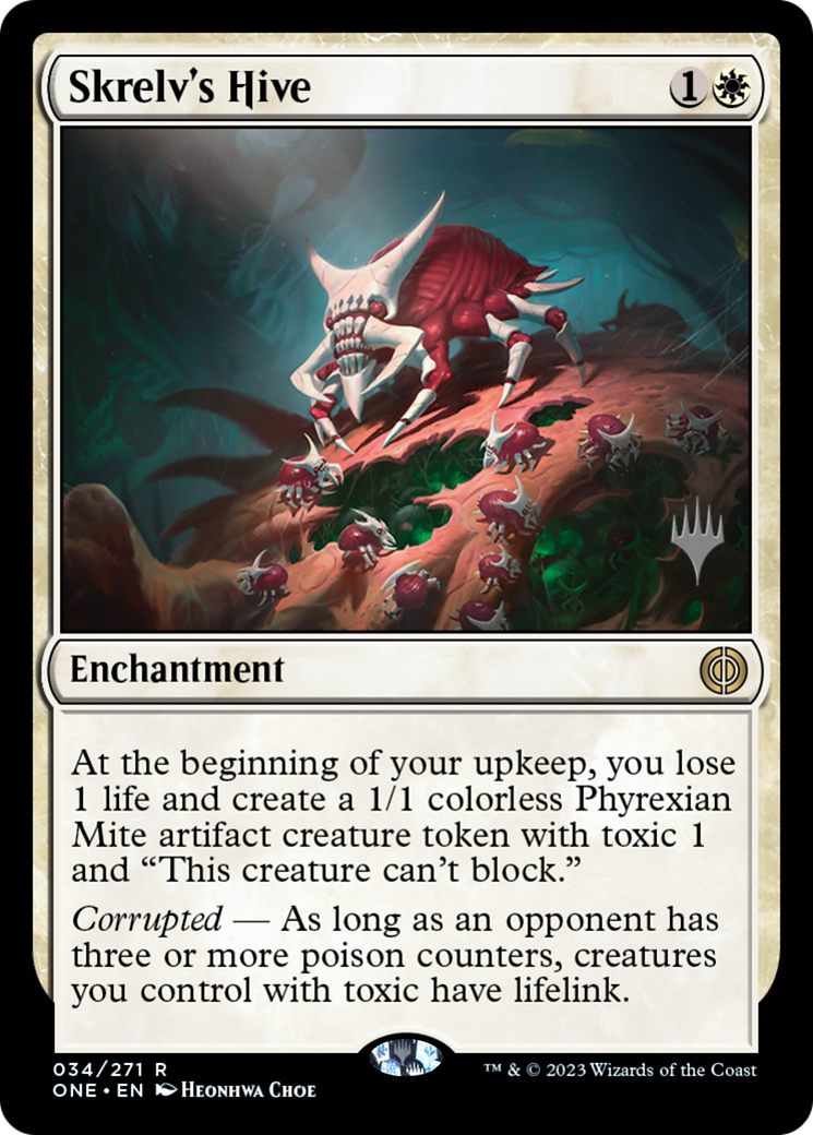 Skrelv's Hive (Promo Pack) [Phyrexia: All Will Be One Promos] | Grognard Games
