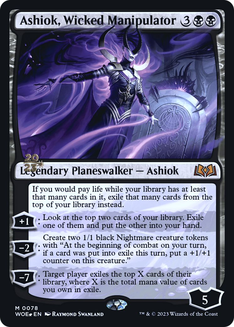 Ashiok, Wicked Manipulator [Wilds of Eldraine Prerelease Promos] | Grognard Games